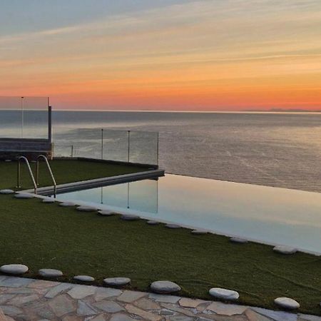 Anastasis Luxury Villa Andros With Heated Pool Sineti Eksteriør bilde