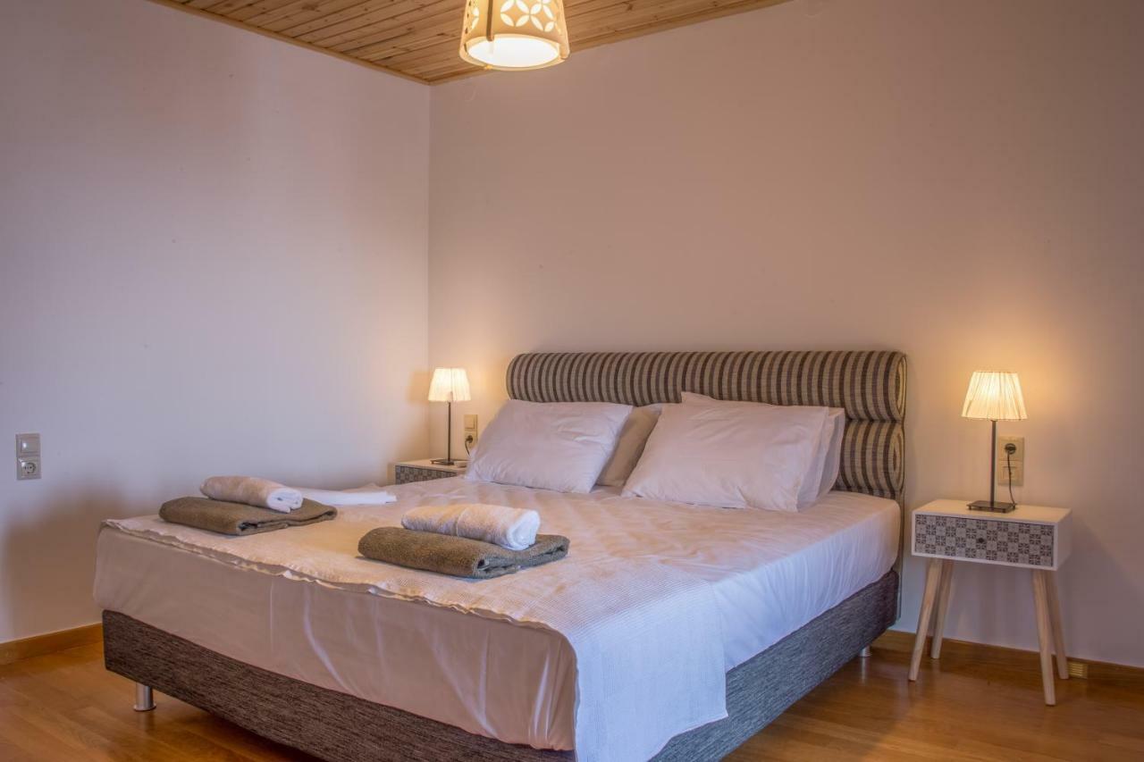 Anastasis Luxury Villa Andros With Heated Pool Sineti Eksteriør bilde