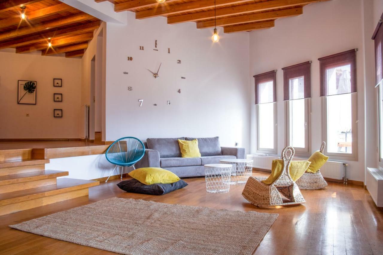 Anastasis Luxury Villa Andros With Heated Pool Sineti Eksteriør bilde