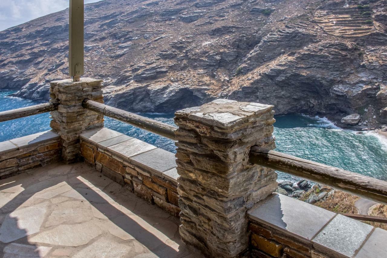 Anastasis Luxury Villa Andros With Heated Pool Sineti Eksteriør bilde